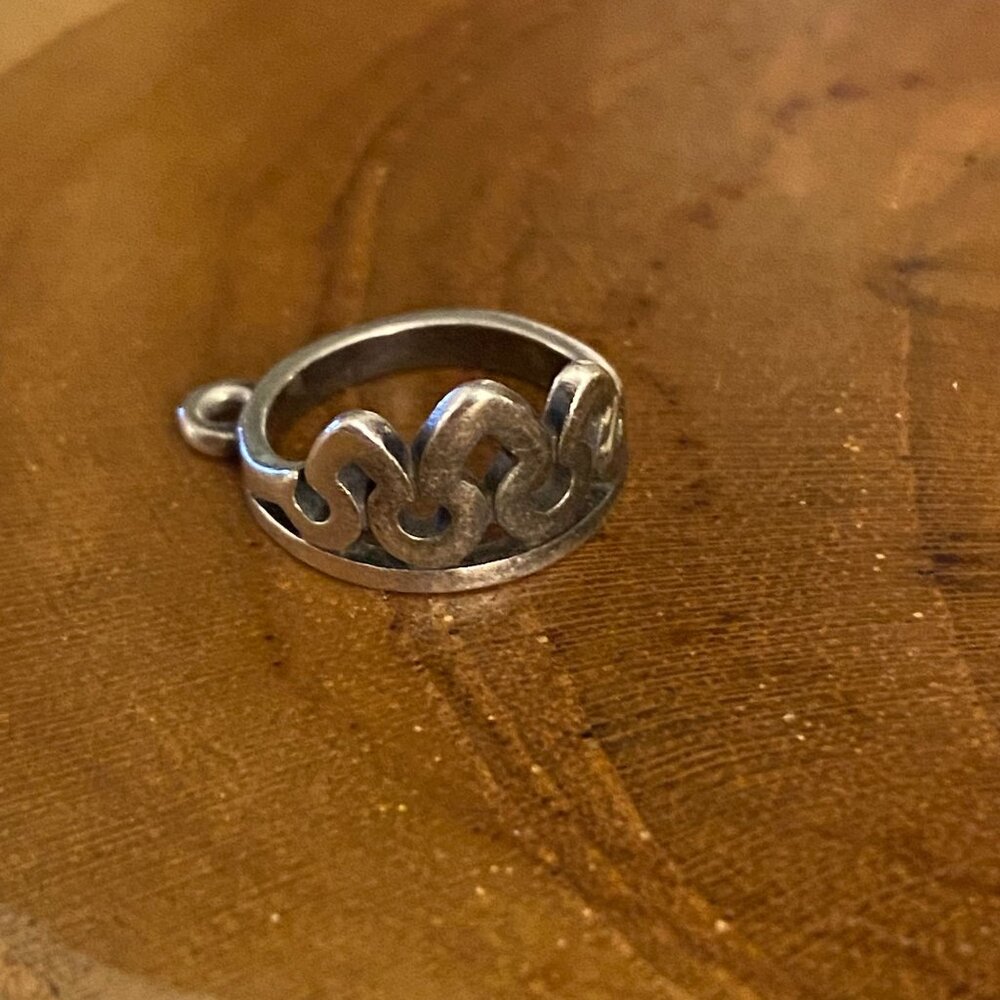 James Avery Tiara Charm, Sterling Silver